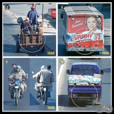 SERIES (AUTOS SIN CHAPA y COLECTIVOS) - Fotografías de JUAN CARLOS MEZA